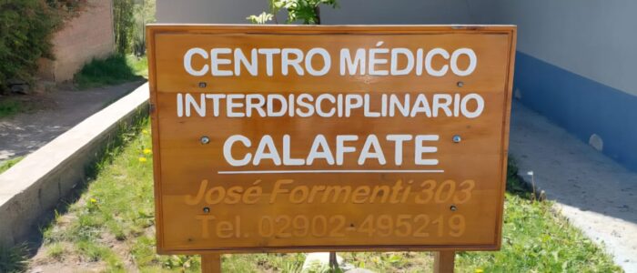 Cartel del consultotio odontologico Odontologa Maria Lourdes