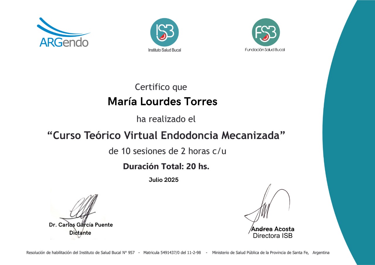 CURSO DE Endodoncia Mecanizada